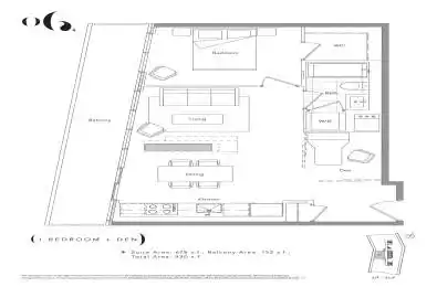 117 McMahon Drive Unit# 806 Toronto (Bayview Village) Ontario M2K0E4