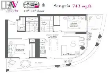 230 Simcoe St Unit# 2014, Toronto, Ontario M5T 1T4, 2 Bedrooms Bedrooms, 6 Rooms Rooms,2 BathroomsBathrooms,Condo,Rented,Simcoe,C10411678