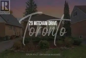 29 Mitcham Dr, Toronto, Ontario M8W 2J6, 2 Bedrooms Bedrooms, 5 Rooms Rooms,2 BathroomsBathrooms,All Houses,Sold,Mitcham,W10414240