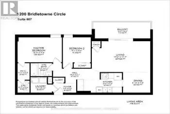 1200 Bridletowne Circ Unit# 607, Toronto, Ontario M1W 2T9, 2 Bedrooms Bedrooms, 5 Rooms Rooms,2 BathroomsBathrooms,Condo,Sold,Bridletowne,27746292
