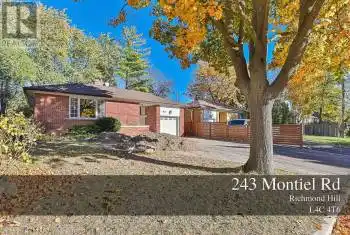 243 Montiel Rd Unit# Lower, Richmond Hill, Ontario L4C 4T6, 3 Bedrooms Bedrooms, 6 Rooms Rooms,2 BathroomsBathrooms,All Houses,Rented,Montiel,27884438