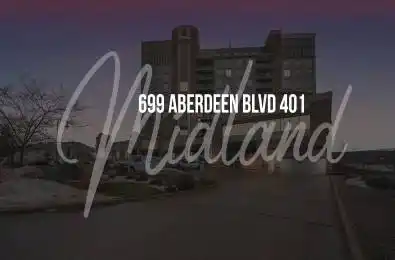 699 Aberdeen Boulevard Unit# 401 Midland Ontario L4R 5P2