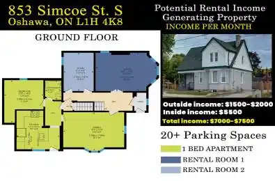 853 Simcoe Street Oshawa Ontario L1H 4K8