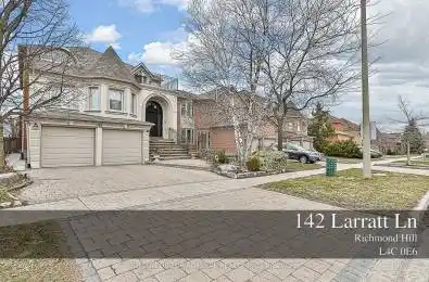 142 Larratt Lane Richmond Hill Ontario L4C 0E6