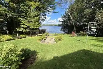 View of yard featuring a water view