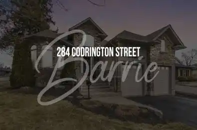 284 Codrington Street Barrie Ontario L4M 1S3