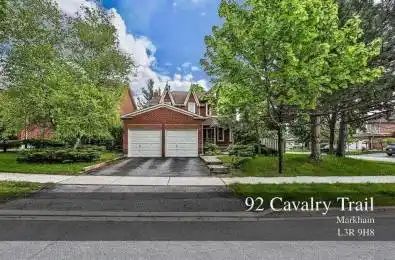 92 Cavalry Trail Markham Ontario L3R 9H8