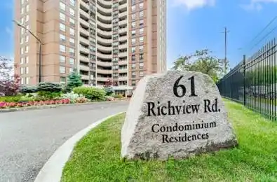 61 Richview Road Unit# 1902 Toronto W09 Ontario M9A 4M8