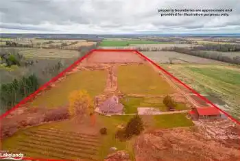 Bird's eye view with a rural view