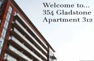 354 GLADSTONE Street Unit# 312 Ottawa Centre Ontario K2P 0R4