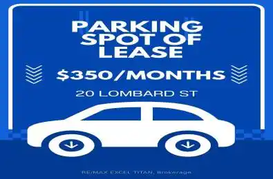 20 Lombard Street Unit# Parking Toronto C01 Ontario M5C 0A7