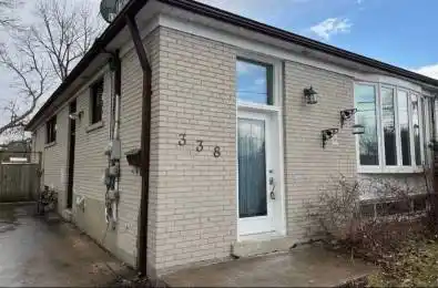 338 Taylor Mills Drive Unit# Main Richmond Hill Ontario L4C 2S6