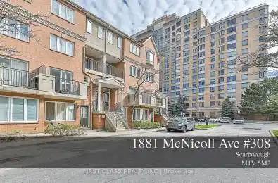 1881 Mcnicoll Avenue Unit# 308 Toronto E05 Ontario M1V 5M2