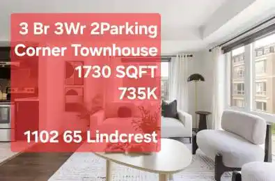 65 Lindcrest Manor Unit# 1102 Markham Ontario L6B 1N3