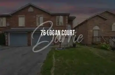 76 Logan Court Barrie Ontario L4N 8G8