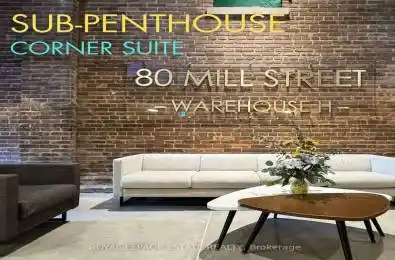 80 Mill Street Unit# SP01 Toronto C08 Ontario M5A 4T3