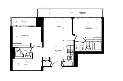 60 Princess Street Unit# 1614 Toronto C08 Ontario M5A 2C7