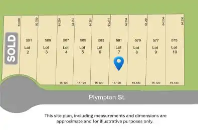 581 PLYMPTON Street Plympton-Wyoming Ontario N0N 1T0